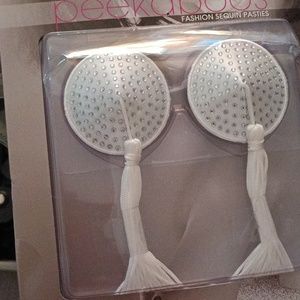 Peekaboo fashion sequin pasties